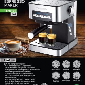 اسپرسوساز Telionix مدل TEM5199